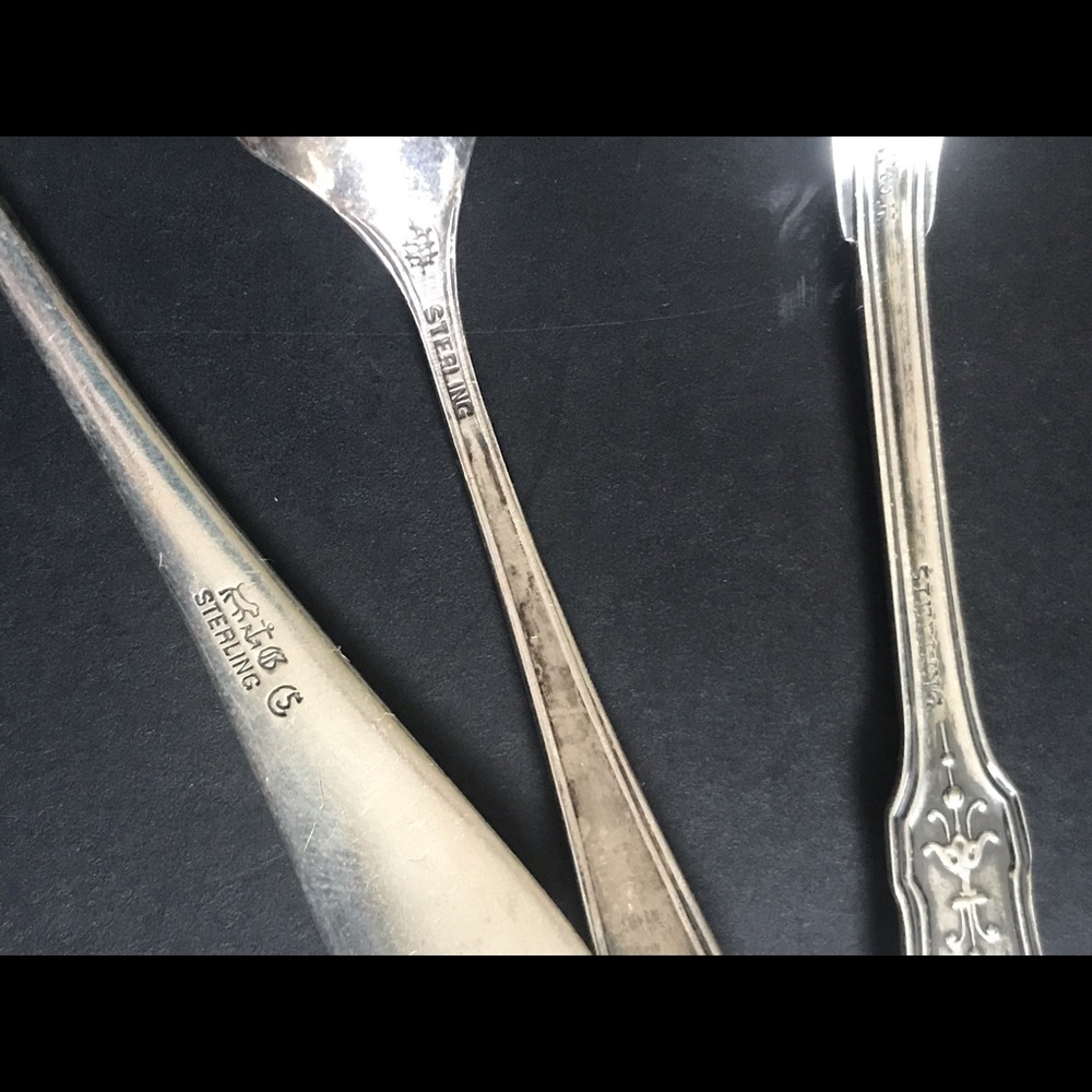 Sterling spoon set bundle deal - Picture 5 of 7